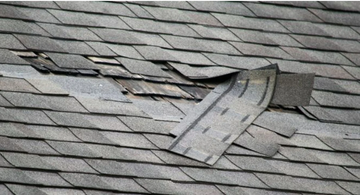 Broken rooftop