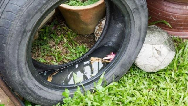 Water in wheel
